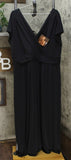 IMAN Women's Plus Size Boho Chic Jersey Knit Maxi Dress