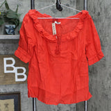 Alex Mill Women's Regan Elbow Sleeve Linen Blouse