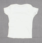 Rabbit Skins Baby Short Sleeve Organic Cotton T-Shirt White 6 Months