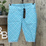 DG2 by Diane Gilman Women's Woven Classic Stretch Pull On Bermuda Shorts
