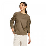 Prologue Women's Ruched Raglan 3/4-Sleeve Crewneck T-Shirt