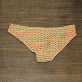 Kona Sol Lurex Shine Ribbed Textured Medium Coverage Hipster Bikini Bottom