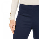 Charter Club Women's Chelsea Twill Tummy Control Cropped Pants