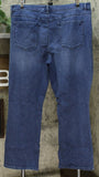 DG2 by Diane Gilman Women's Plus Size Virtual Stretch Boot Cut Jeans