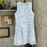 Isaac Mizrahi Live! Special Edition Women's Printed Lined Lace Dress