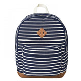 Wild Fable Striped Canvas Dome Backpack