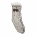 Gilligan & O'Malley Women's Chunky Knit Sherpa Lined Slipper Socks