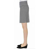 S.C.& CO. Women's 360 Degrees Tummy Control Skort Black Geo Small