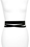 Ada Womens Skinny Leather Wrap Belt