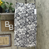 NWT Charter Club Printed Wide-Leg Capri Pants. 100094503MS L