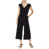 NWT G By Giuliana Womens Belted Cropped Knit Jumpsuit. 695571-Tall Large Tall