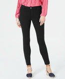 Style & Co. Women's Zippered-Hem Skinny Pants Black 8