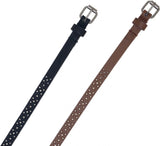 Mossimo Women's Two Pack Skinny Belts 1/2-Inch Width