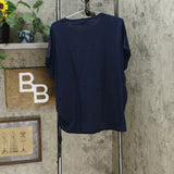 DG2 by Diane Gilman Women's Tie Dye Side Tie T-Shirt