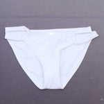 Xhilaration Women's Loop Side Bikini Swim Bottom White XS