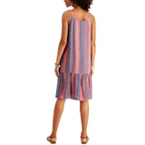 Style & Co. Women's Striped Midi Swing Sundress