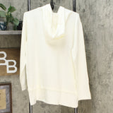 NWT Attitudes By Renee Womens Faux Diamond And Faux Pearl Hoodie. A372221 Large