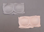 Rhonda Shear Plus Size 2 Pack Underwire Bandeau Bras with Removable Pads