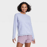 All In Motion Women's French Terry Modern Crewneck Sweatshirt