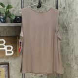 Nina Leonard Women's Plus Size Solid Knit Tank Top