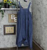 Universal Thread Women's Sleeveless Crochet Trim Dress Navy Blue M
