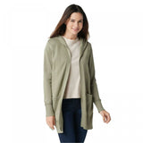 Isaac Mizrahi Live! Women's Border Stitch Open Front Cardigan