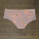 Auden Women's Laser Cut Cheeky Underwear with Lace 060RM