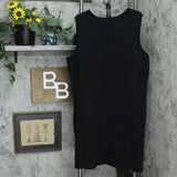 Nina Leonard Plus Size Sleeveless A-Line Sweater Dress