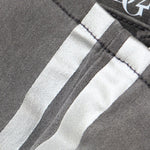 DG2 by Diane Gilman Virtual Stretch Metallic Side Stripe Skinny Jeans Gray 22PW