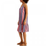Style & Co. Women's Striped Midi Swing Sundress