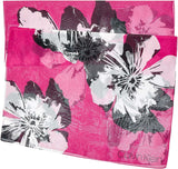 Calvin Klein Women's Pop Flower Chiffon Rectangle Scarf