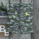 Cat & Jack Boys' Pull-On Knit Shorts Camo Green L