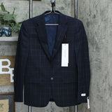 Calvin Klein Men's X-Fit Extra-Slim Stretch Wool Suit Jacket