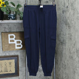 AnyBody Women's Cozy Knit Cargo Jogger Pants