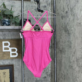 Isabel Maternity by Ingrid & Isabel Flounce Neckline One Piece Swimsuit