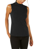 Karen Scott Women's Sleeveless Mock Neck Top Shirt. 100025576MS
