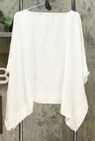 MarlaWynne WynneLayers Women's Hamptons Chiffon Poncho Top