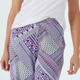 Denim & Co. Plus Petite Pull-On Wide Leg Beach Pants