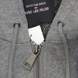 With The Girls by Avec Les Filles Plus Wool Blend Maxi Coat With Detachable Hood