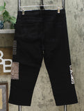 DG2 by Diane Gilman Women's Petite Classic Stretch Embroidered Cropped Jeans