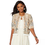 LaBellum by Hillary Scott Women's Hero Embellished Jacket