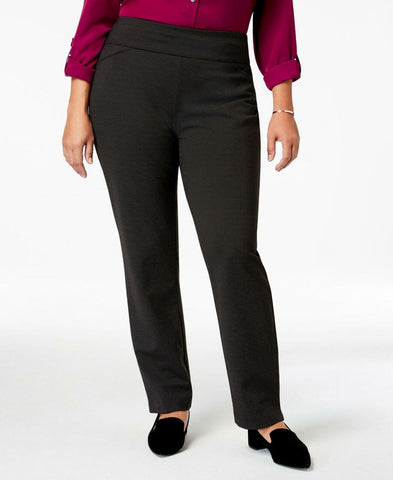 Charter Club Plus Size Cambridge Ponte Knit Pull On Dress Pants