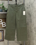 A New Day Women's Regular Fit Wide Leg Crop Pants