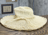 Curations Women's Scalloped Floppy Sun Hat