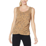 Skinnygirl Women's Side Ruched Knit Tank Top