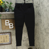 DG2 by Diane Gilman Women's Virtual Stretch Ultra Skinny Jeans Black 6