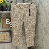DG2 by Diane Gilman Women's Plus Size Reversible Pull On Skinny Jeans