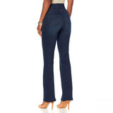 DG2 by Diane Gilman Women's Petite Insta-Slim Boot Cut Jeggings