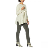 MarlaWynne Women's Handkerchief Tunic Top With Pockets