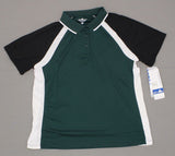 Charles River Apparel Women's Tri-Color Wicking Polo Shirt